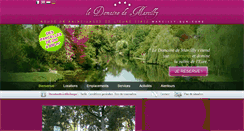 Desktop Screenshot of domainedemarcilly.com